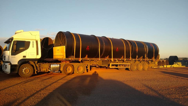 Carregamento de Conduto For&ccedil;ado - PCH &Acirc;mbar