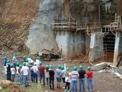 Visita dos funcion&aacute;rios PCH - S&atilde;o Jorge